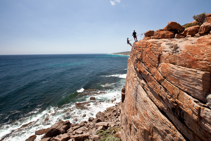 Abseiling Spectacular Wilyabrup Cliffs