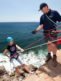 Abseiling Instructors are fully qualified and experienced.