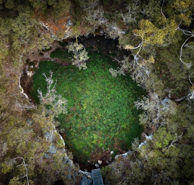 Bride Cave from above - Christian Fletcher